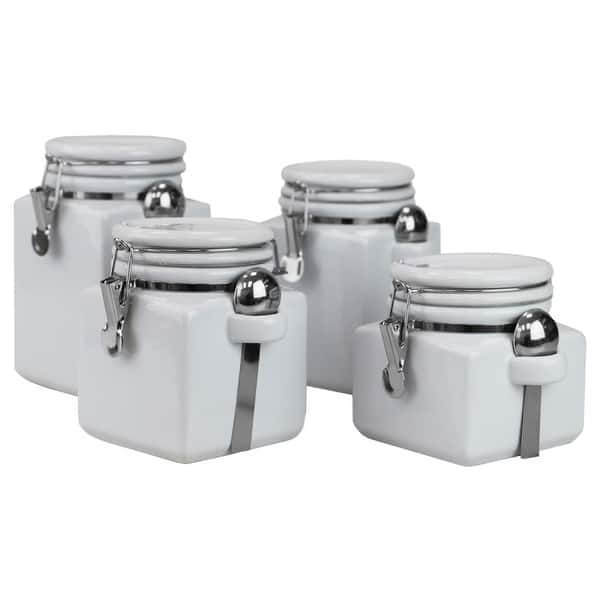 Simple Made Airtight Food Storage Jar, Gray, 16 oz