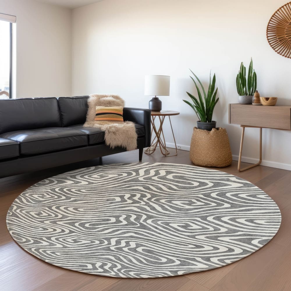 Premium Washable Super Soft Modern Maze Mayfield Rug