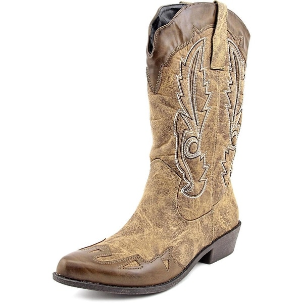 Dolce by Mojo Moxy Quiggly Women Pointed Toe Synthetic Western Boot