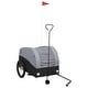 preview thumbnail 23 of 59, vidaXL Bike Trailer Kids Bicycle Cargo Wagon Buggy Carriage Cycle Trailer Iron