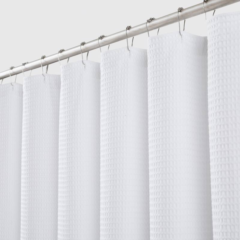 Cannon Heritage Cotton Waffle 72x72 Shower Curtain