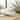 White Aluminum Contemporary Serving Bowl 3 x 12 x 9 - 12 x 9 x 3
