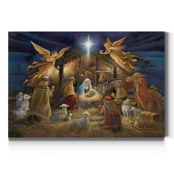slide 2 of 10, Nativity-Premium Gallery Wrapped Canvas - Ready to Hang