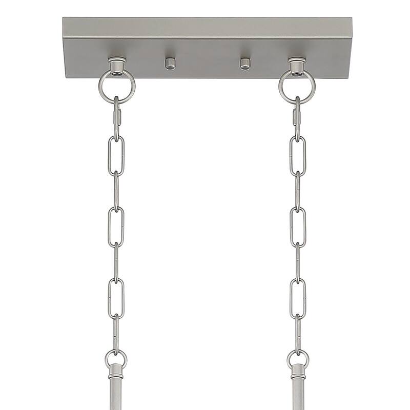 Acroma 5-light Farmhouse Chandelier Rectangle Island Lights for Dining Room