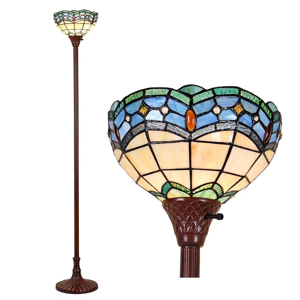 Vintage torchiere floor lamp sale