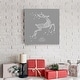 preview thumbnail 6 of 8, Reindeer II-Premium Gallery Wrapped Canvas - Ready to Hang - Multi-Color