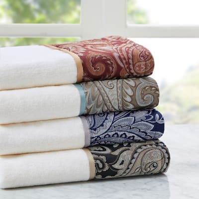 Gracewood Hollow Abley Cotton 6-piece Jacquard Towel Set