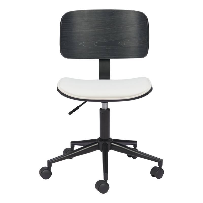 Duravel Office Chair White & Black