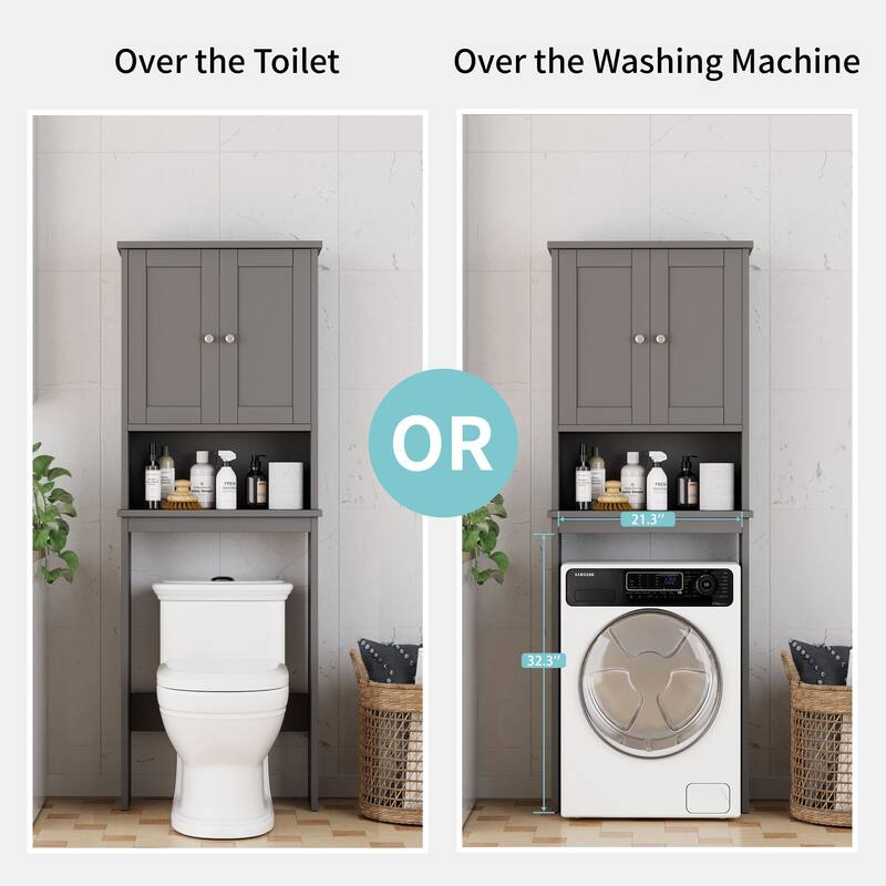 Futzca Over The Toilet Storage Cabinet