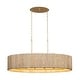 preview thumbnail 2 of 12, Varaluz Jacob's Ladder 6-Light Linear Pendant - French Gold