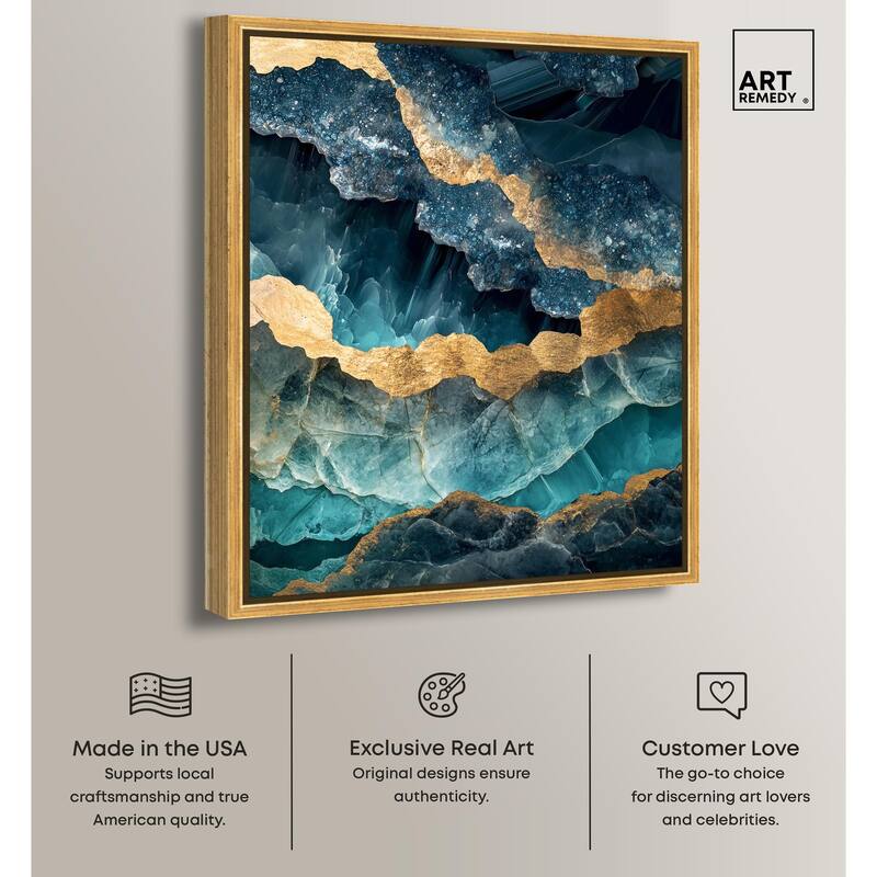Power Edge II Canvas by Art Remedy