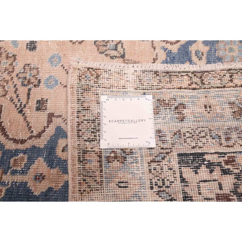 ECARPETGALLERY Hand-knotted Antalya Vintage Blush Wool Rug - 6'7 x 9'3