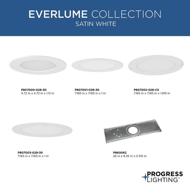 Everlume Collection Universal Mounting Plate Accessory - 26 in x 8.35 in x 0.315 in