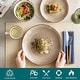 preview thumbnail 10 of 44, vancasso 32-Piece Exquisite Stoneware Dinnerware Set (Service for 8)
