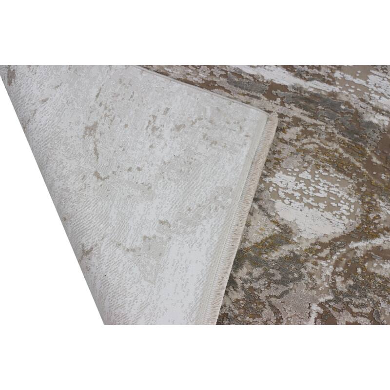 Bashian Gwendolynn Be/Cream Transitional Area Rug