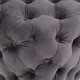preview thumbnail 56 of 54, Jaymee Modern Glam Button Tufted Velvet Ottoman by Christopher Knight Home