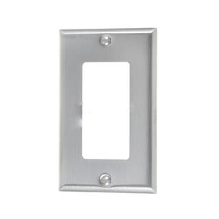 Rectangle Stainless Steel Electrical Switch Plate Stainless Steel ...