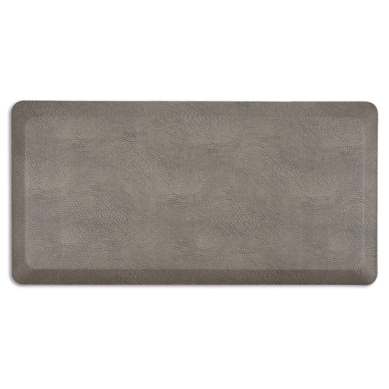 Emeril Lagasse Textured Modern Kitchen Mat - 19.6"x39" - Grey