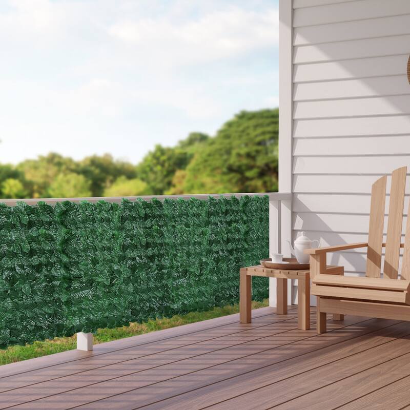 Artifical Ivy Privacy Fence Screen for Balcony Indoor Outdoor Garden Fence Decor