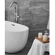 preview thumbnail 72 of 173, Adler Soaking Bathtub in Glossy White