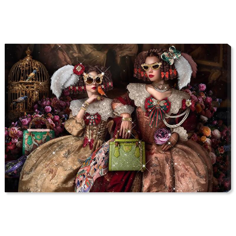 Wynwood Studio Canvas Fashion and Glam So Classy Glam Women Gold and Copper Rose Glam Wall Art Canvas Print - 20 x 30