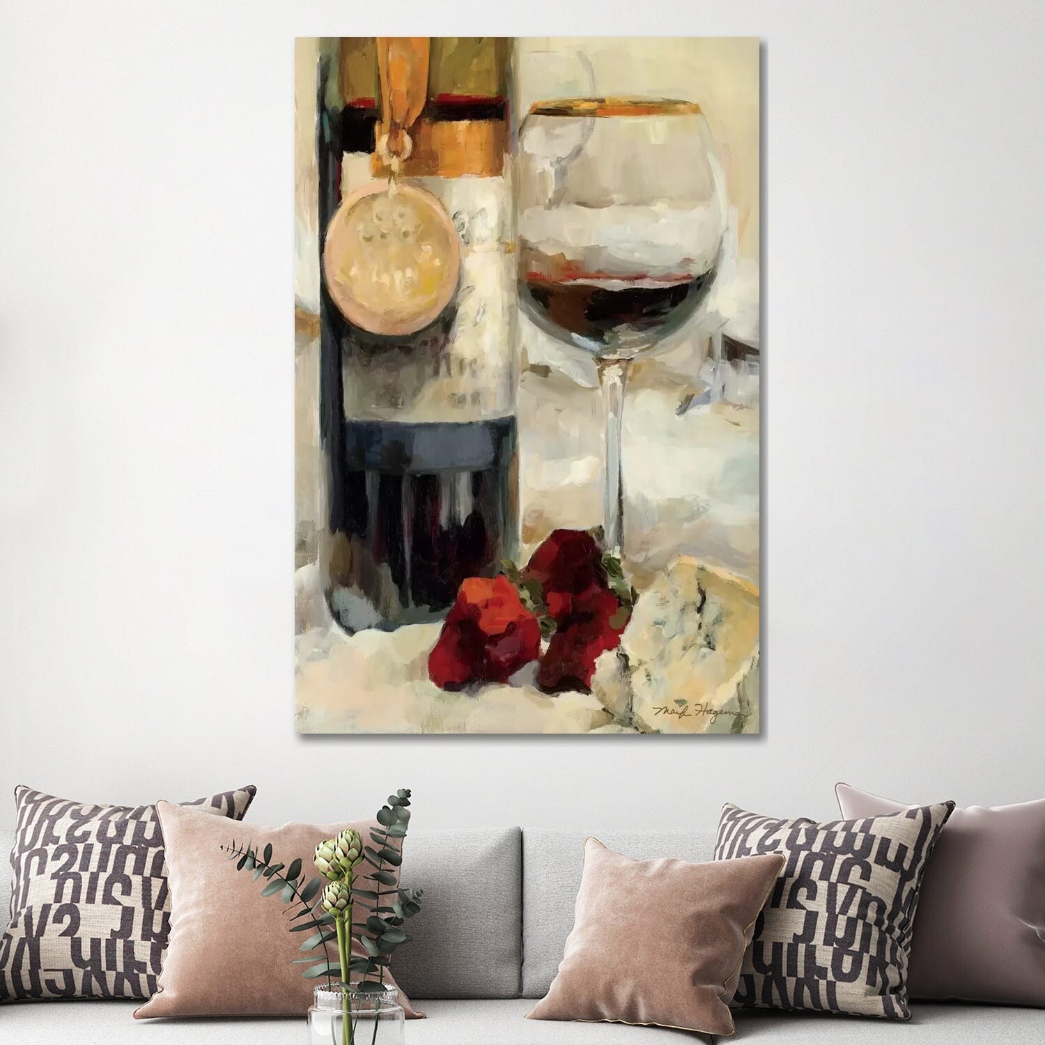 Award Winning Wine II by Marilyn Hageman Canvas Wall Art