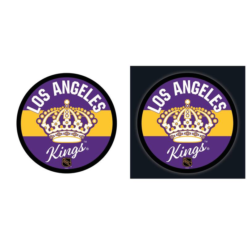 Los Angeles Kings LED Lighted Sign - Purple