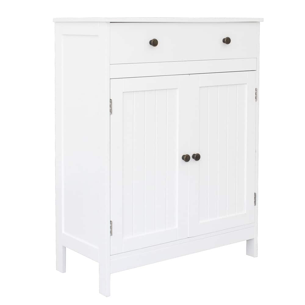 FCH Double Doors Bathroom Cabinet With A Drawer