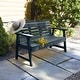 preview thumbnail 11 of 27, Highwood Weatherly Eco-Friendly 4-foot Garden Bench - N/A