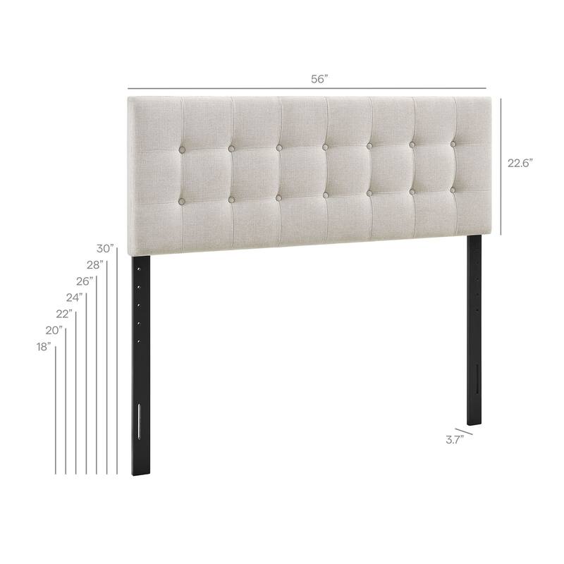 Emily Upholstered Fabric Headboard