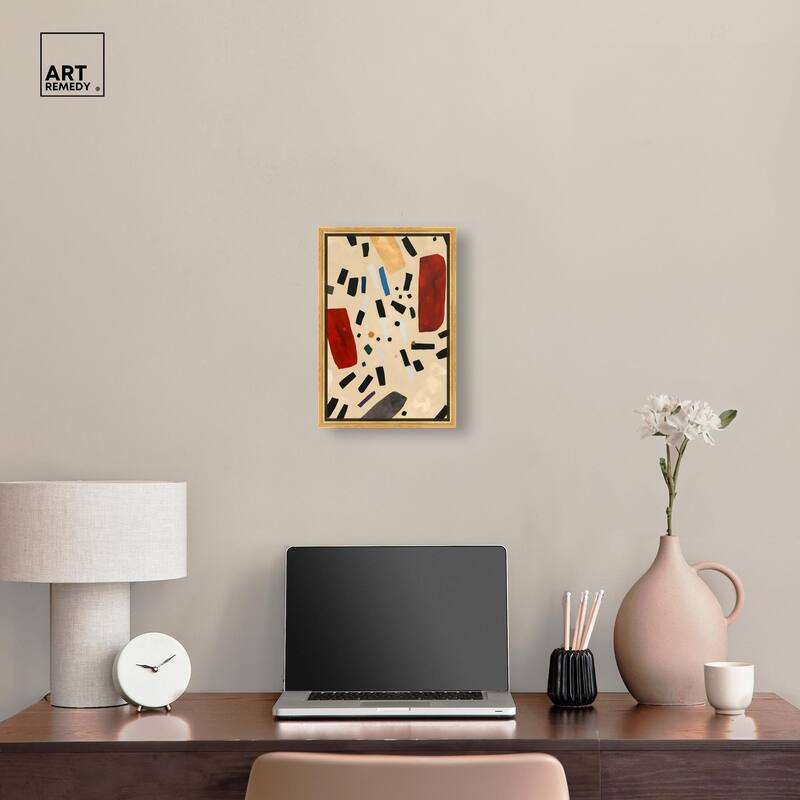 Mindscape Mosaic II Canvas by Art Remedy