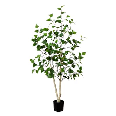 4' Artificial Birch Tree - Green