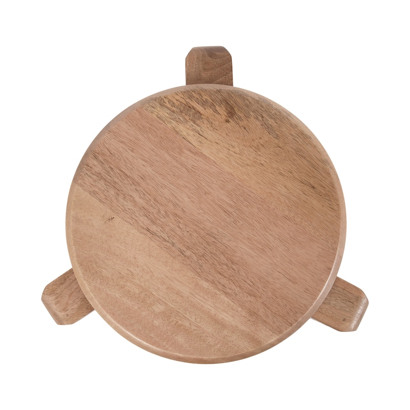 Kate and Laurel Stuart Wood Side Table - 14x14x20