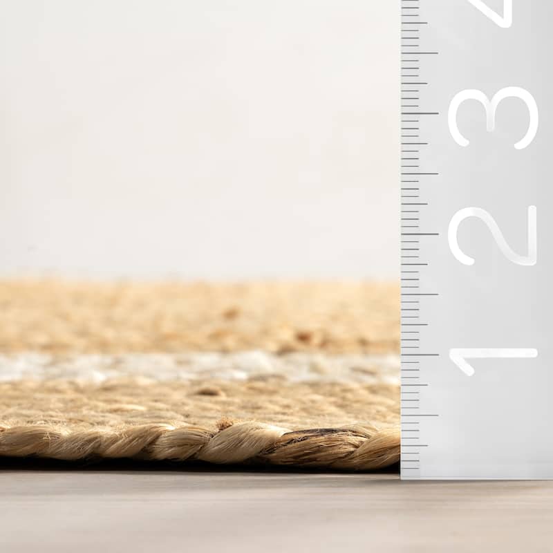 Nuloom Louisa Jute Bordered Area Rug