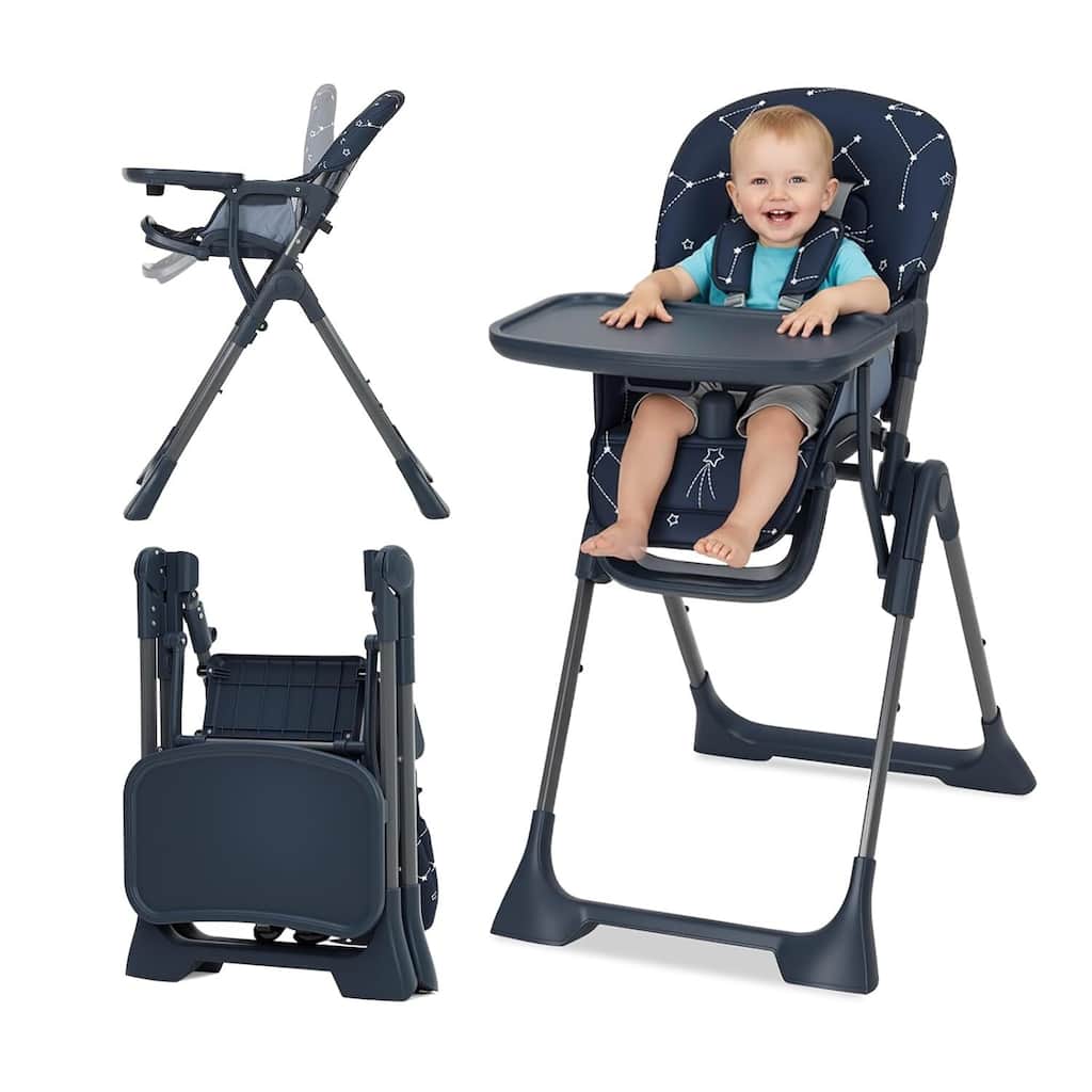 Adjustable Height Foldable Feeding Chairs for Babies and Toddlers