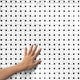 preview thumbnail 8 of 12, SomerTile Metro Basketweave Matte White with Black Dot 11.75" x 11.75" Porcelain Mosaic Tile