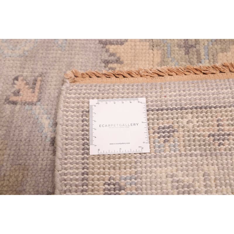 ECARPETGALLERY Hand-knotted Jules Serapi Grey Wool Rug - 8'0 x 9'10