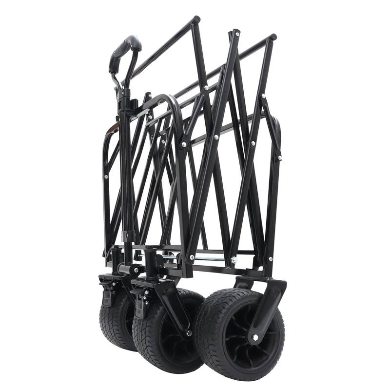 Foldable Wagon Cart with strapping system Beach