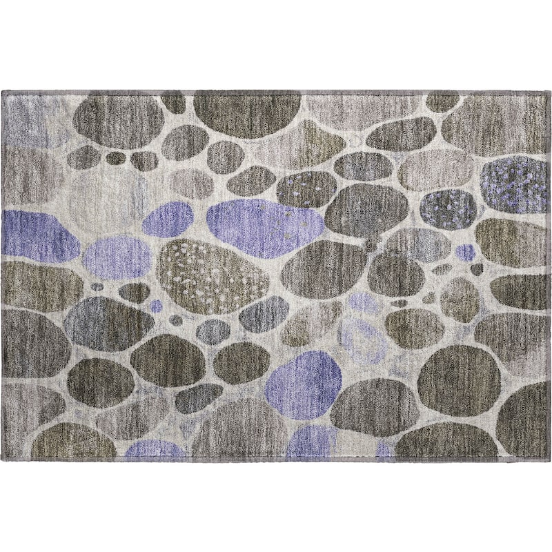 Premium Washable Super Soft Contemporary Cobble Mayfield Rug