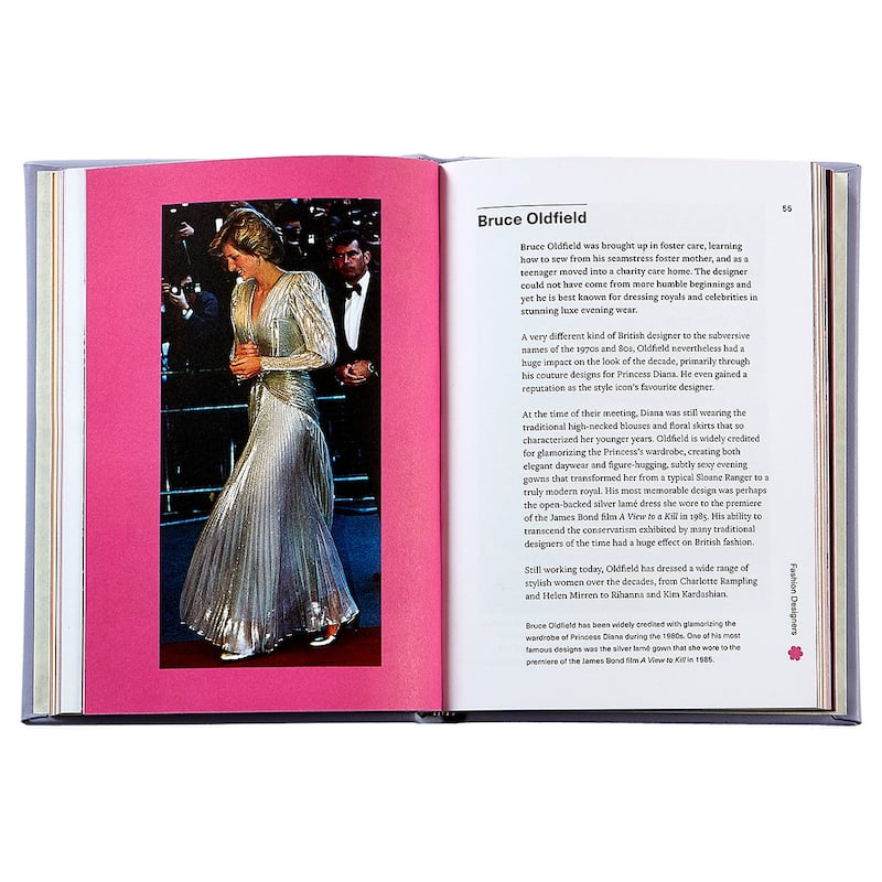 Graphic Image Little Bookof London Coffee Table Book, Leather, Lilac