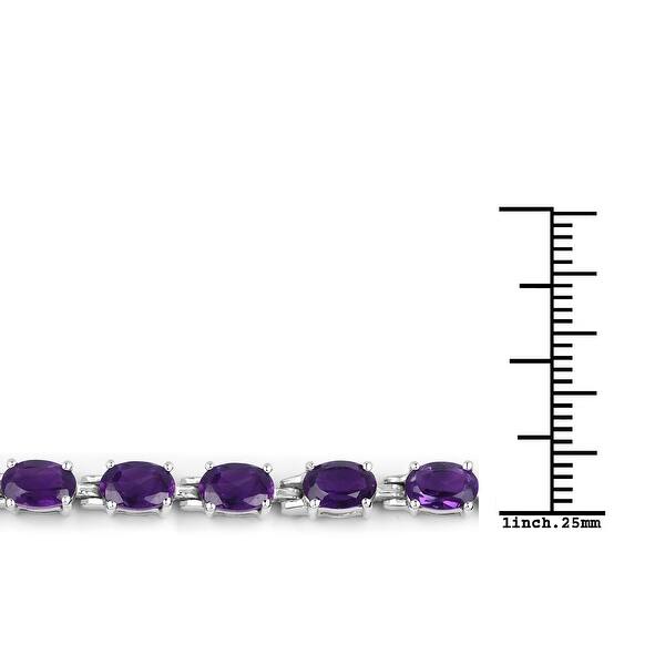 9.00 Carat Genuine Amethyst .925 Sterling Silver Ring 9.00 Carat Genuine Amethyst .925 Sterling Silver Ring