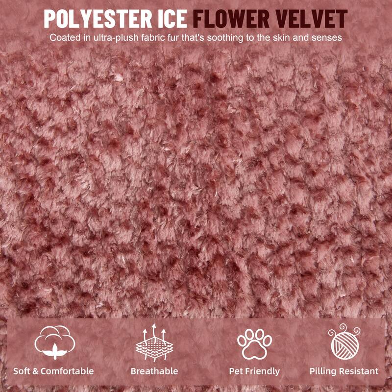 Rossetta Oversized Round Polyester Foam Chair with Pillows