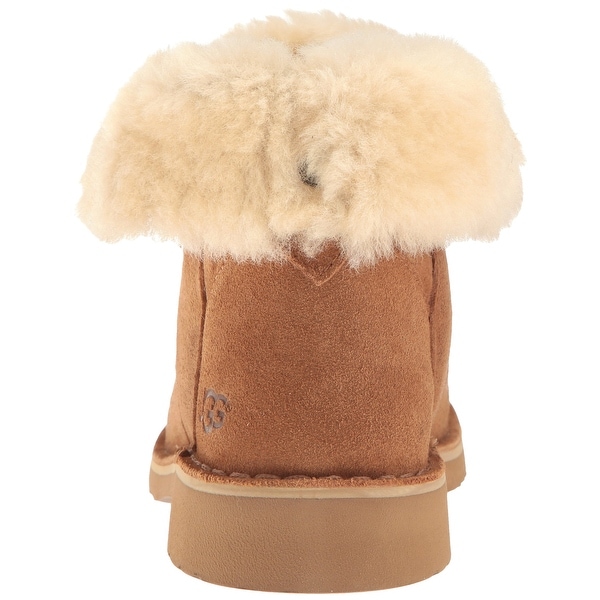 ugg boots with fur trim