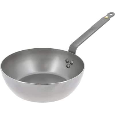 5614.28 Mineral B Round Country Chef Carbon Steel Fry Pan, 11-Inches