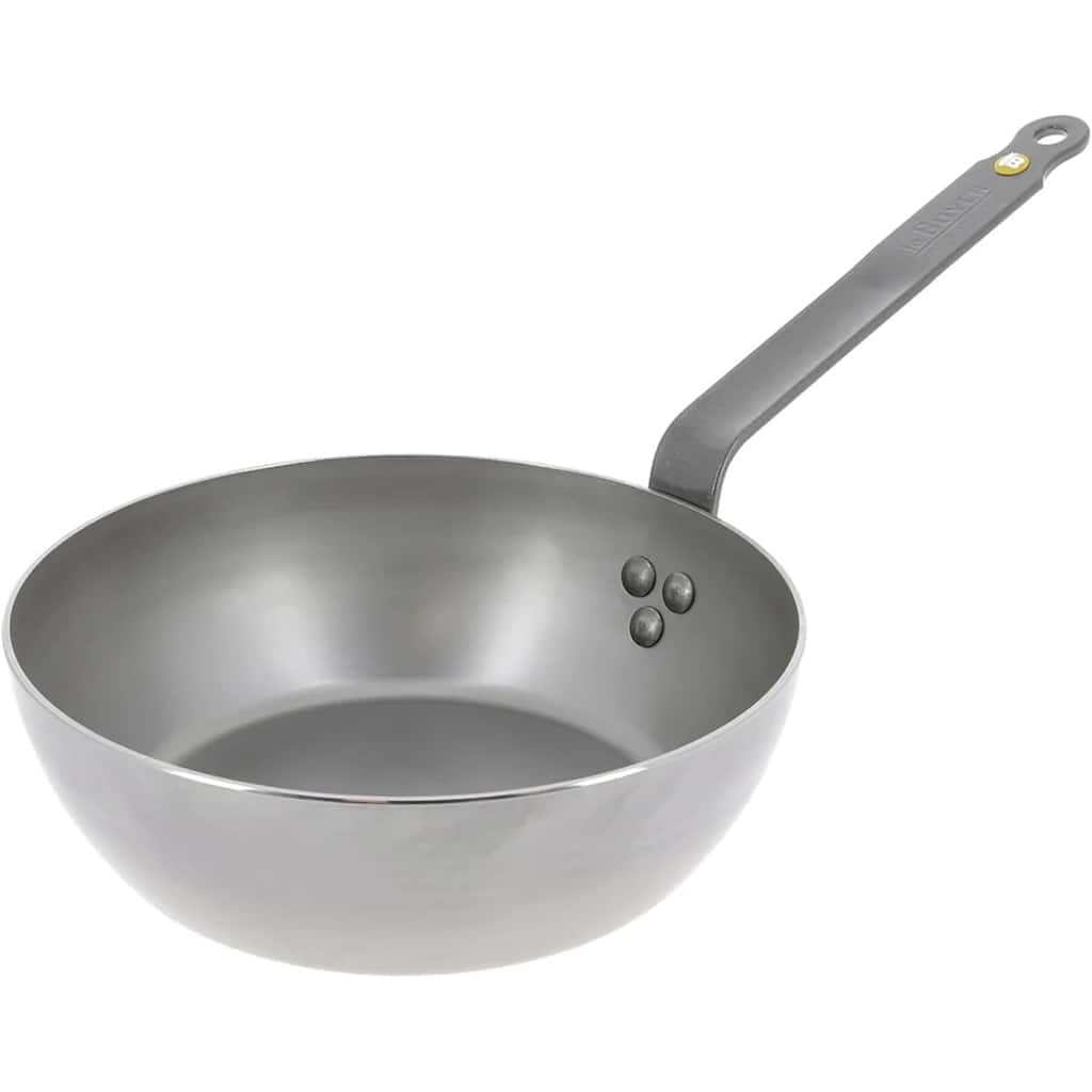 5614.28 Mineral B Round Country Chef Carbon Steel Fry Pan, 11-Inches