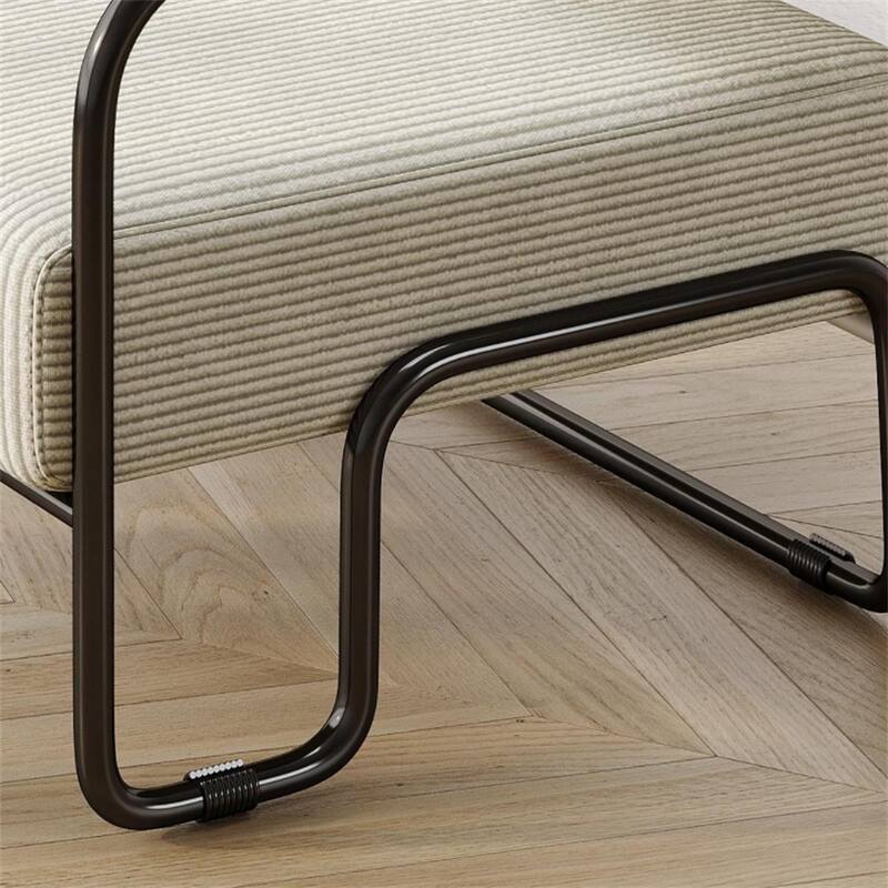 Living Room Iron Sofa Chair, Balcony Leisure Lazy Individual Chair