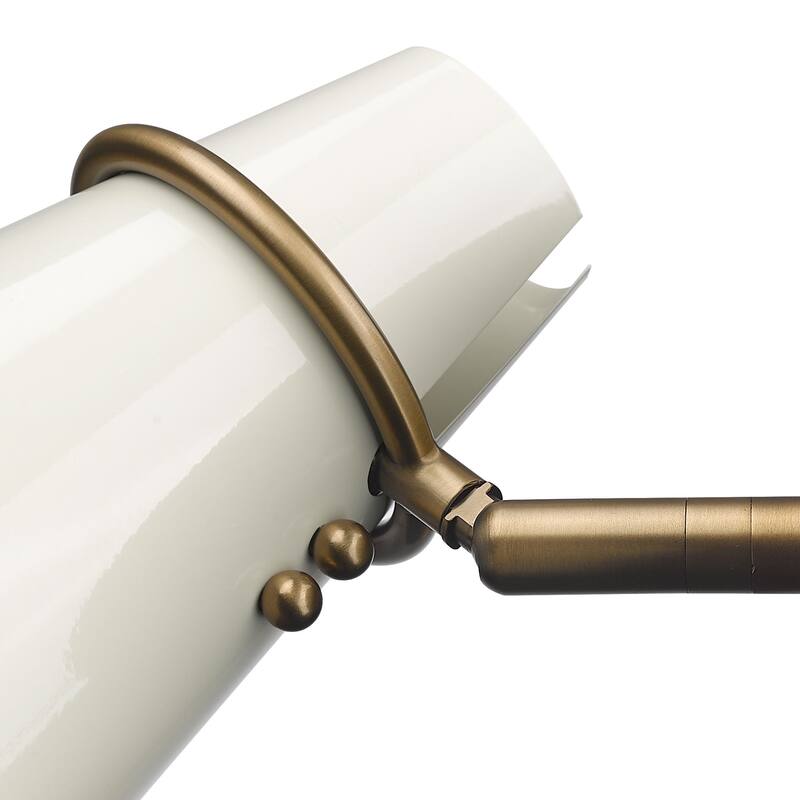 Golden Lighting 2122-1W Reeva 9" Tall Bathroom Sconce