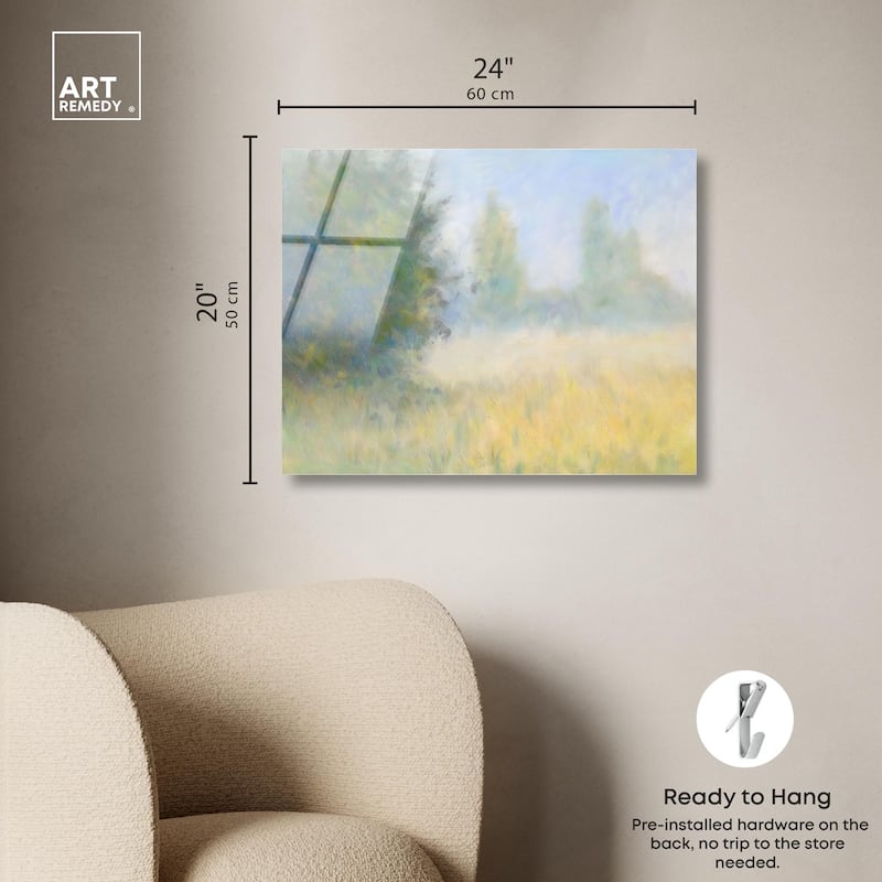 Faded Horizon II Acrylic by Art Remedy, Ready to Hang