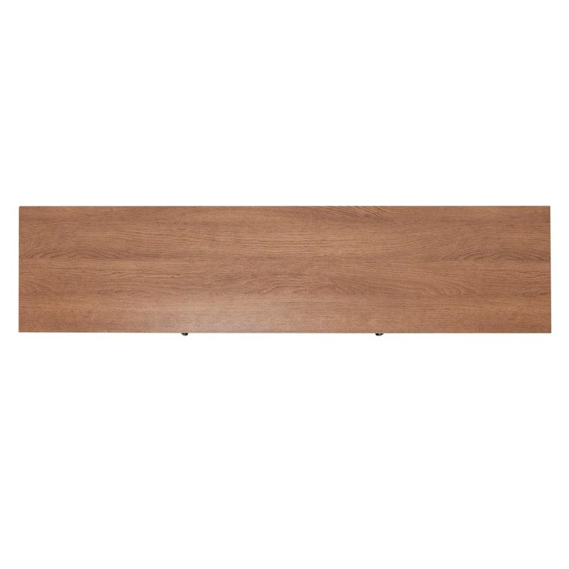 Classic TV Stand for up to 80" TVs-Glass Fronted Doors-Modern Finish - 65"W x 16"D x 23.625"H