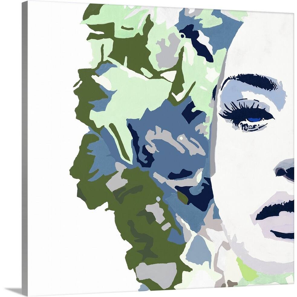 "Boho Beauty II" Canvas Wall Art